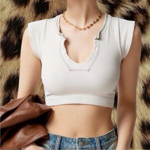 OUT FROM UNDER White Top